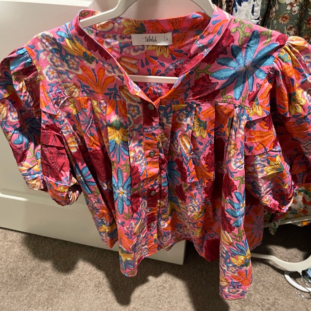 TALULAH Floral Multicolor Blouse